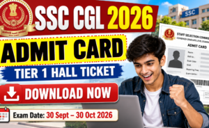 SSC CGL Admit Card 2026